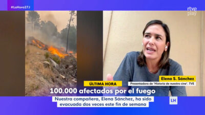 Elena Sánchez en 'La hora de La 1'