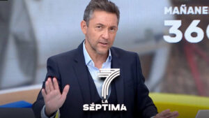 Javier Ruiz y logotipo de La Séptima