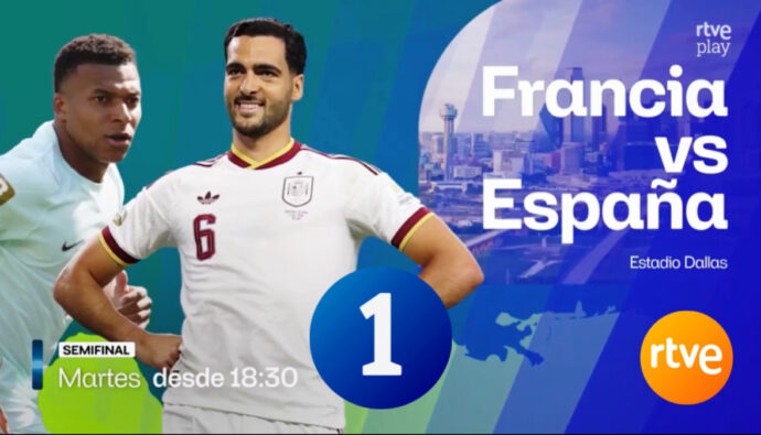 RTVE avanza la cobertura del Francia-España del Mundial