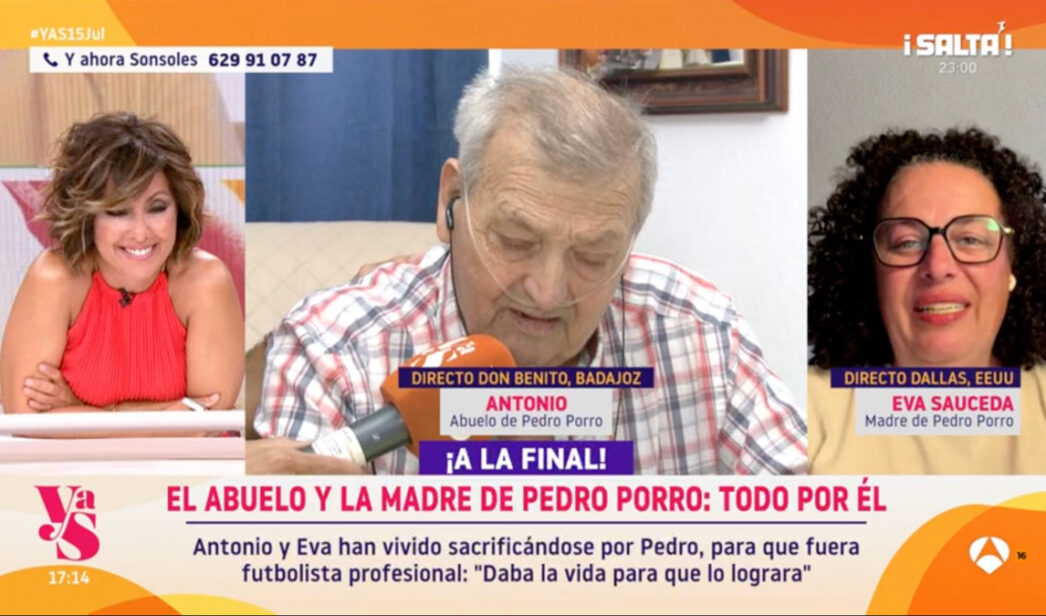 El abuelo de Pedro Porro en 'Y ahora Sonsoles'