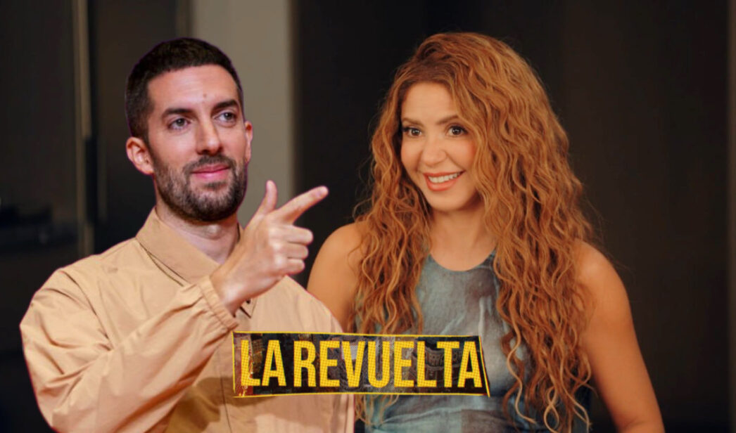 David Broncano cierra a Shakira como invitada de 'La Revuelta' por primera vez