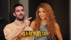 David Broncano cierra a Shakira como invitada de 'La Revuelta' por primera vez