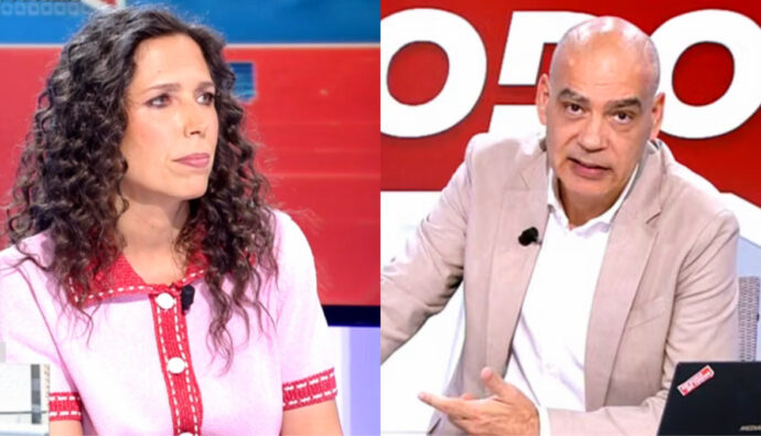 Marta Nebot y Nacho Abad en 'En boca de todos'