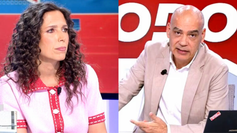 Marta Nebot y Nacho Abad en 'En boca de todos'