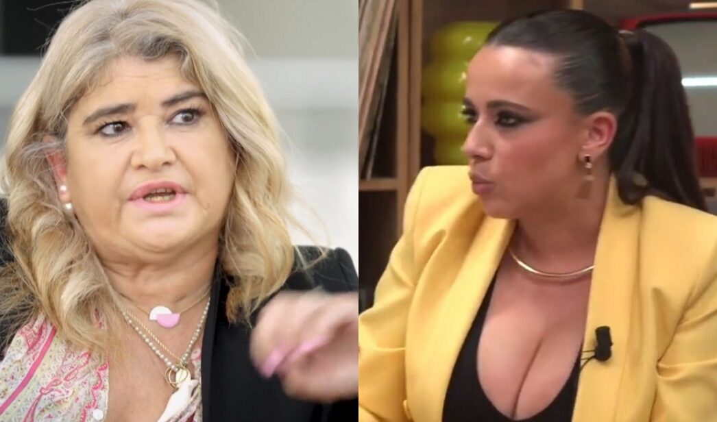 Lucía Etxebarría y Sarah Santaolalla.