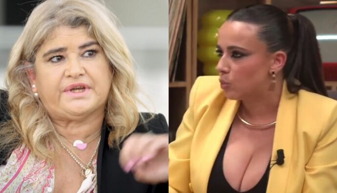 Lucía Etxebarría y Sarah Santaolalla.