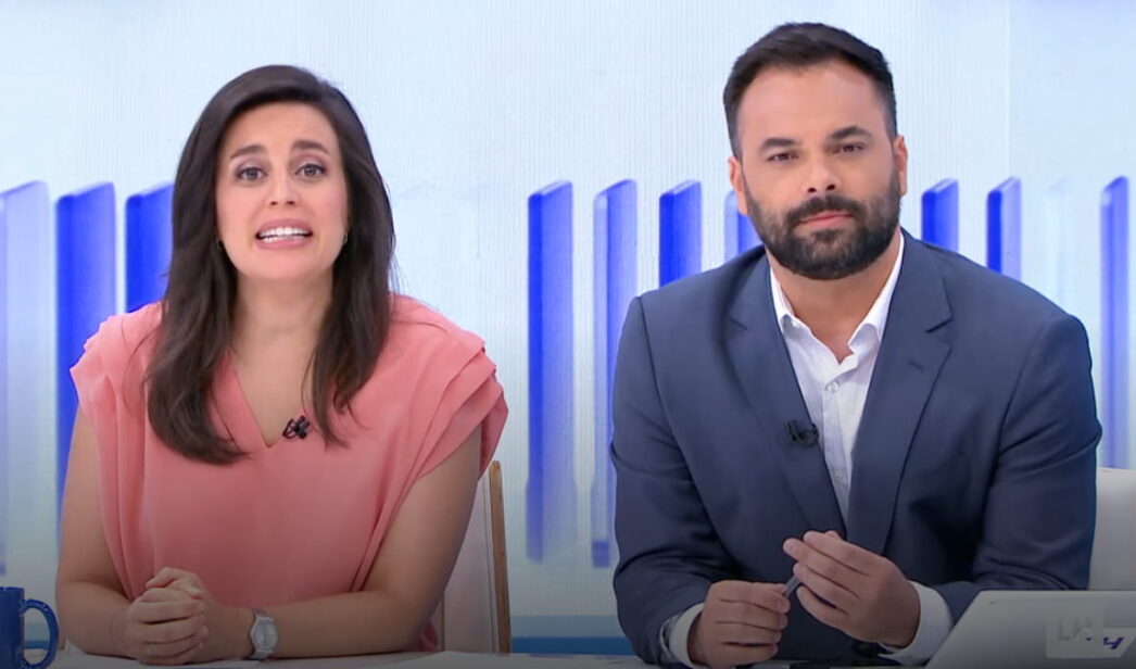 Aida Bao y Álex Barreiro en 'La hora de La 1'
