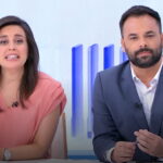Aida Bao y Álex Barreiro en 'La hora de La 1'