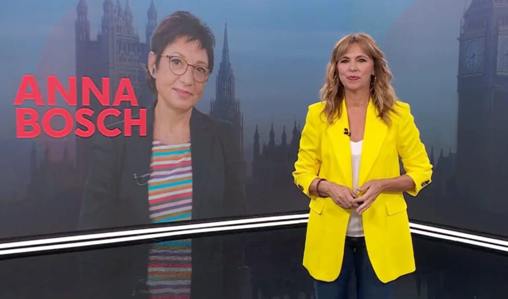 Alejandra Herranz en el 'Telediario 1'