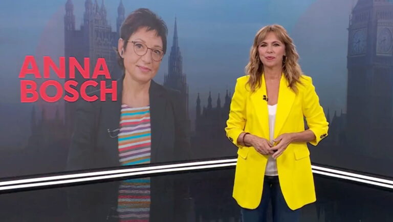 Alejandra Herranz en el 'Telediario 1'