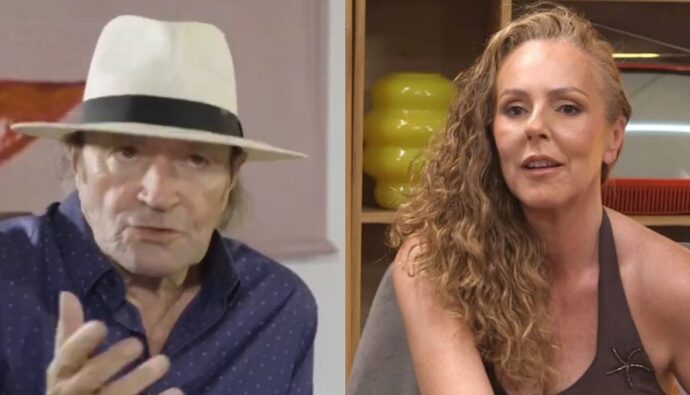 Amador Mohedano y Rocío Carrasco