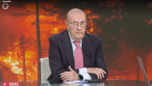 Carlos Dávila en el especial informativo