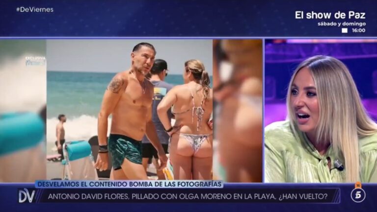 Telecinco levanta el veto a Antonio David Flores con unas imágenes en 'De viernes'.