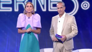 Beatriz Archidona y Santi Acosta en 'De Viernes'.