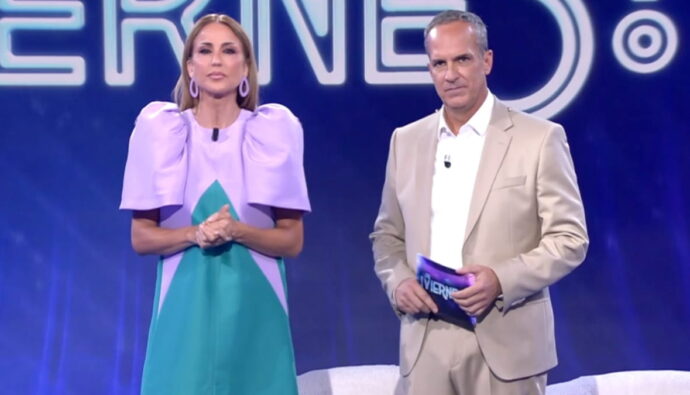 Beatriz Archidona y Santi Acosta en 'De Viernes'.