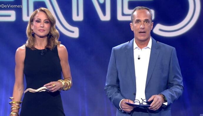 Beatriz Archidona y Santi Acosta en 'De Viernes'.