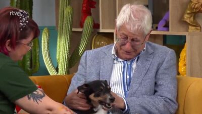 César con su perro Curro en 'Dog House'.