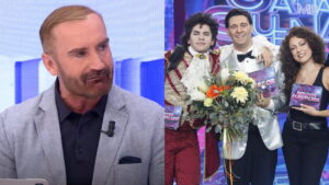 Euprepio Padula y los finalistas de 'Tu cara me suena'