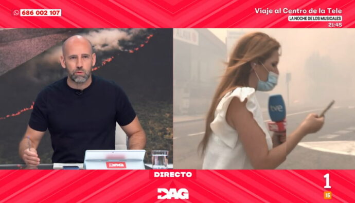 Gonzalo Miró y Tania Garralda en 'Directo al grano'