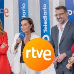 Los presentadores del 'Telediario' de TVE