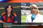 Juan Carlos Rivero, narrador del España-Argentina en RTVE, vive un momento incómodo al preguntarle por esta polémica