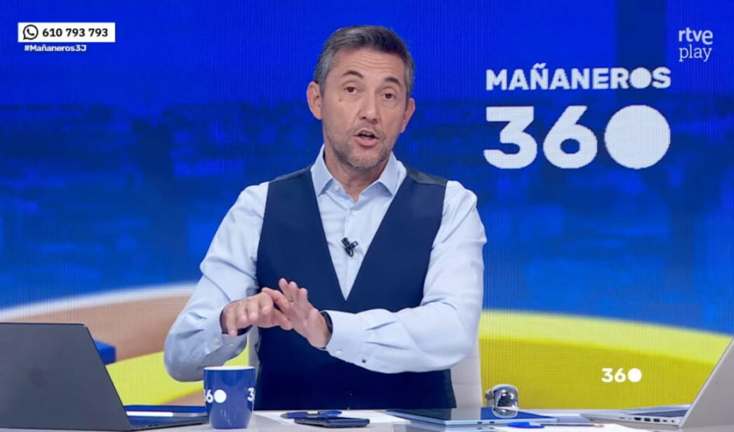 Javier Ruiz en 'Mañaneros 360'