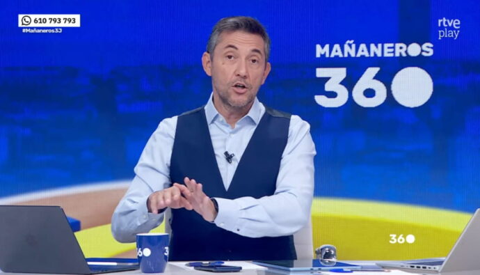 Javier Ruiz en 'Mañaneros 360'