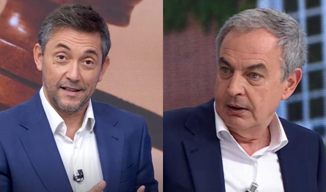 Javier Ruiz y José Luis Rodríguez Zapatero