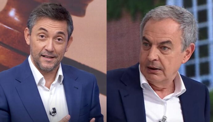 Javier Ruiz y José Luis Rodríguez Zapatero