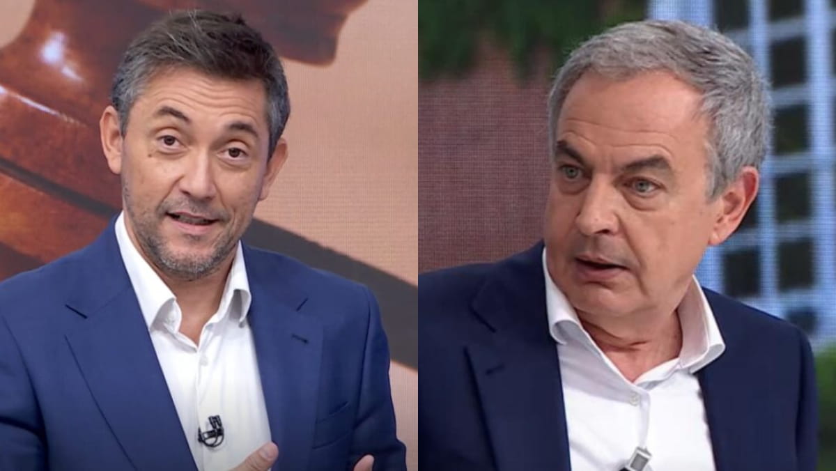 Javier Ruiz y José Luis Rodríguez Zapatero