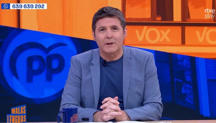 Jesús Cintora en 'Malas Lenguas'.