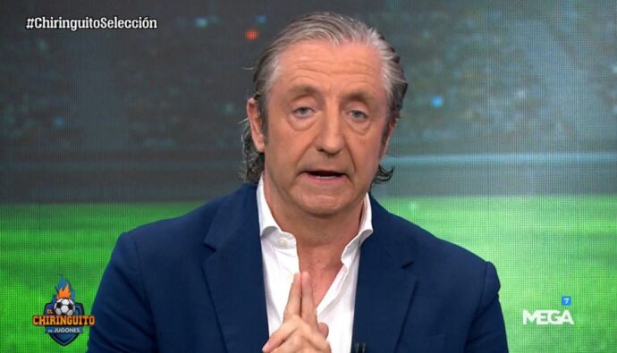 Josep Pedrerol en 'El Chiringuito'.