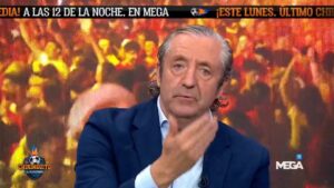 Josep Pedrerol en 'El Chiringuito'.
