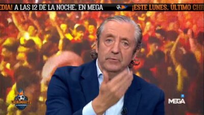 Josep Pedrerol en 'El Chiringuito'.