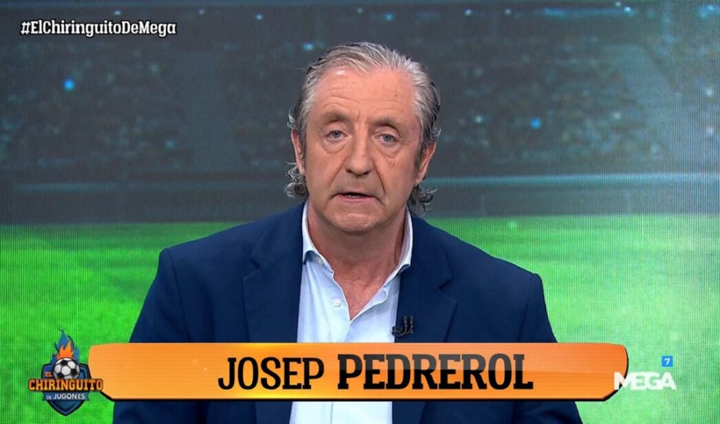 Josep Pedrerol en 'El Chiringuito'.