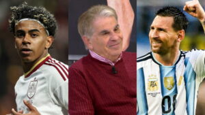 Lamine Yamal, Pedro Ruiz y Leo Messi