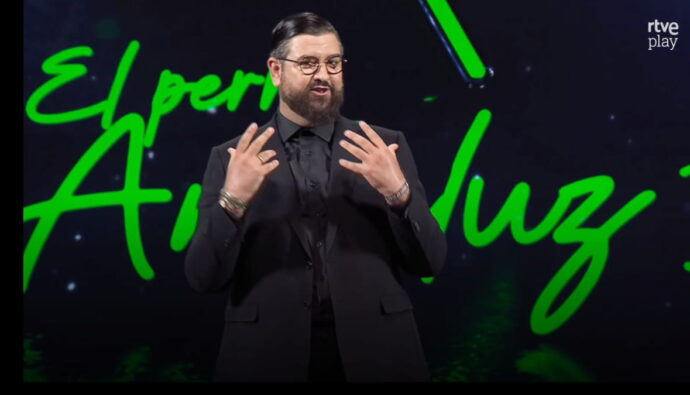 Manu Sánchez en 'El perro andaluz'