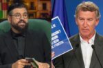 Manu Sánchez da una sonada réplica a Feijóo desde 'El perro andaluz' de TVE: "No sé si es oportuno, pero lo voy a soltar"