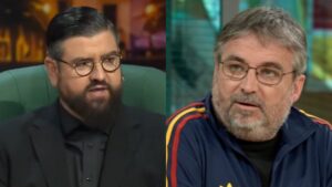 Manu Sánchez y Jordi Évole.