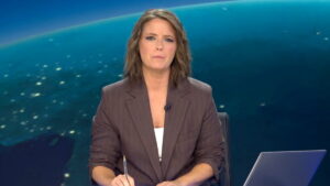 María Casado en 'Informativos Telecinco'