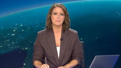 María Casado en 'Informativos Telecinco'