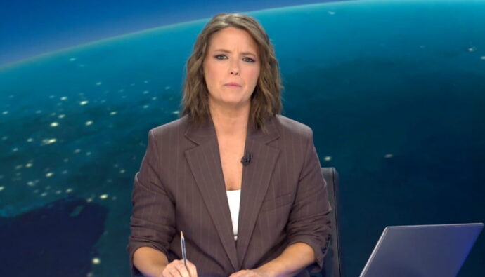 María Casado en 'Informativos Telecinco'