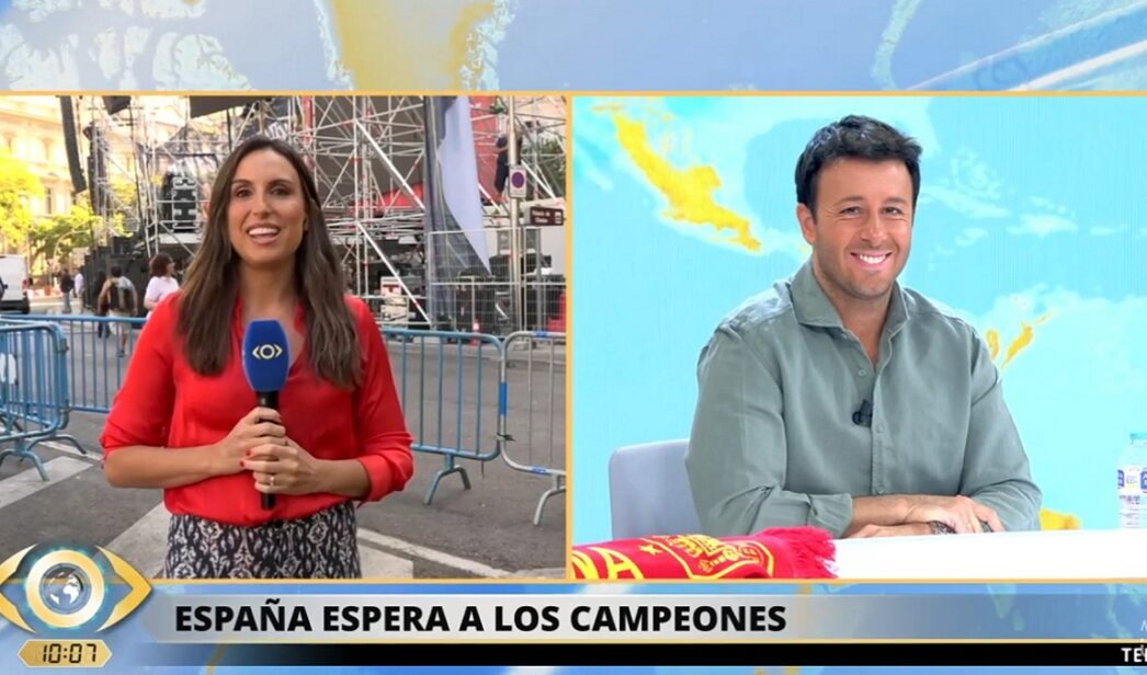 Matías Prats y Claudia Collado en 'La mirada crítica'.