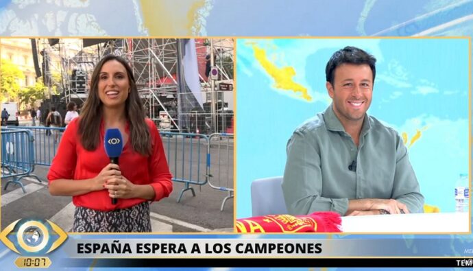 Matías Prats y Claudia Collado en 'La mirada crítica'.