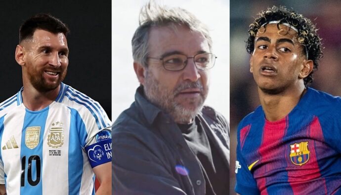 Messi, Jordi Évole y Lamine Yamal.
