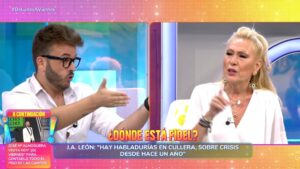 Óscar Repo y Rosa Benito en 'De lunes a viernes'.