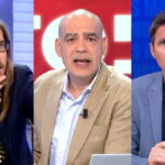 Pablo Fernández, Nacho Abad y Jesús Cintora