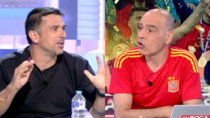 Ramón Espinar y Nacho Abad en 'En boca de todos'