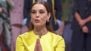 Raquel Sánchez Silva en 'Maestros de la costura'.