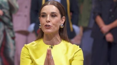 Raquel Sánchez Silva en 'Maestros de la costura'.